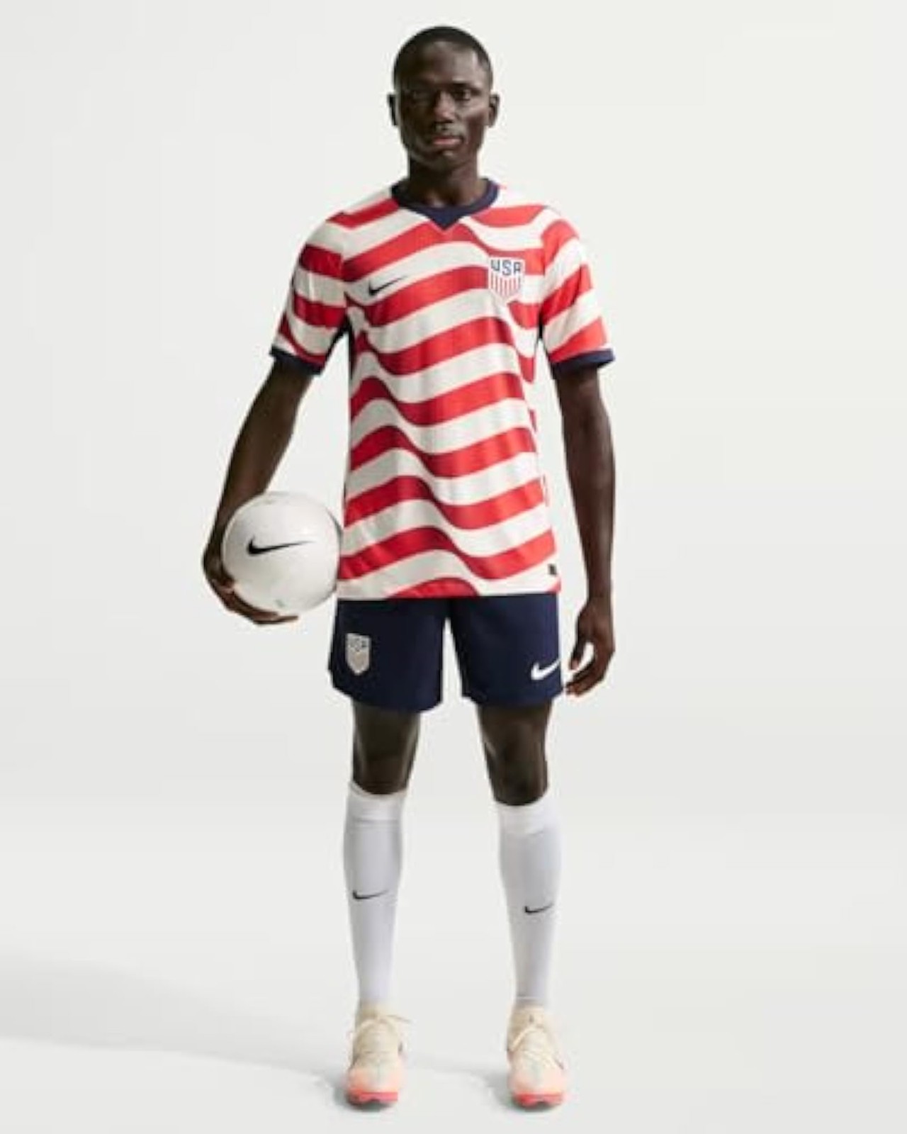Nike US Men’s National Team Home 2026 Aero-FIT Soccer Authentic Jersey IB5183-13