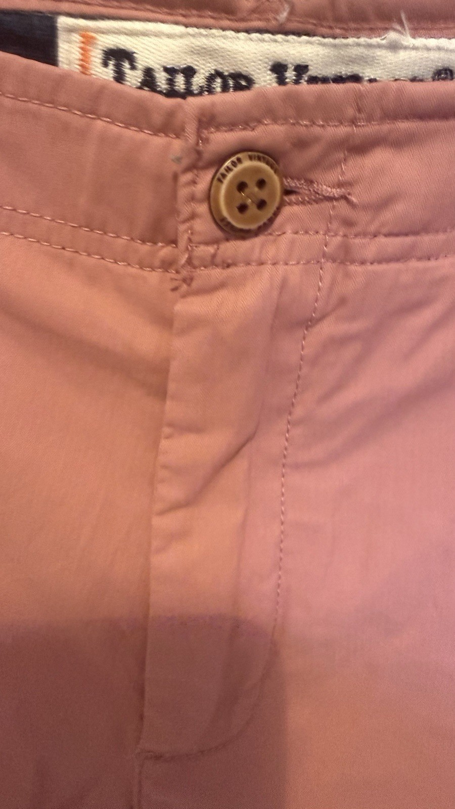 Tailor Vintage Luxe Performance Greenwich Slim Fit Chino Shorts Pink 9″ Inseam