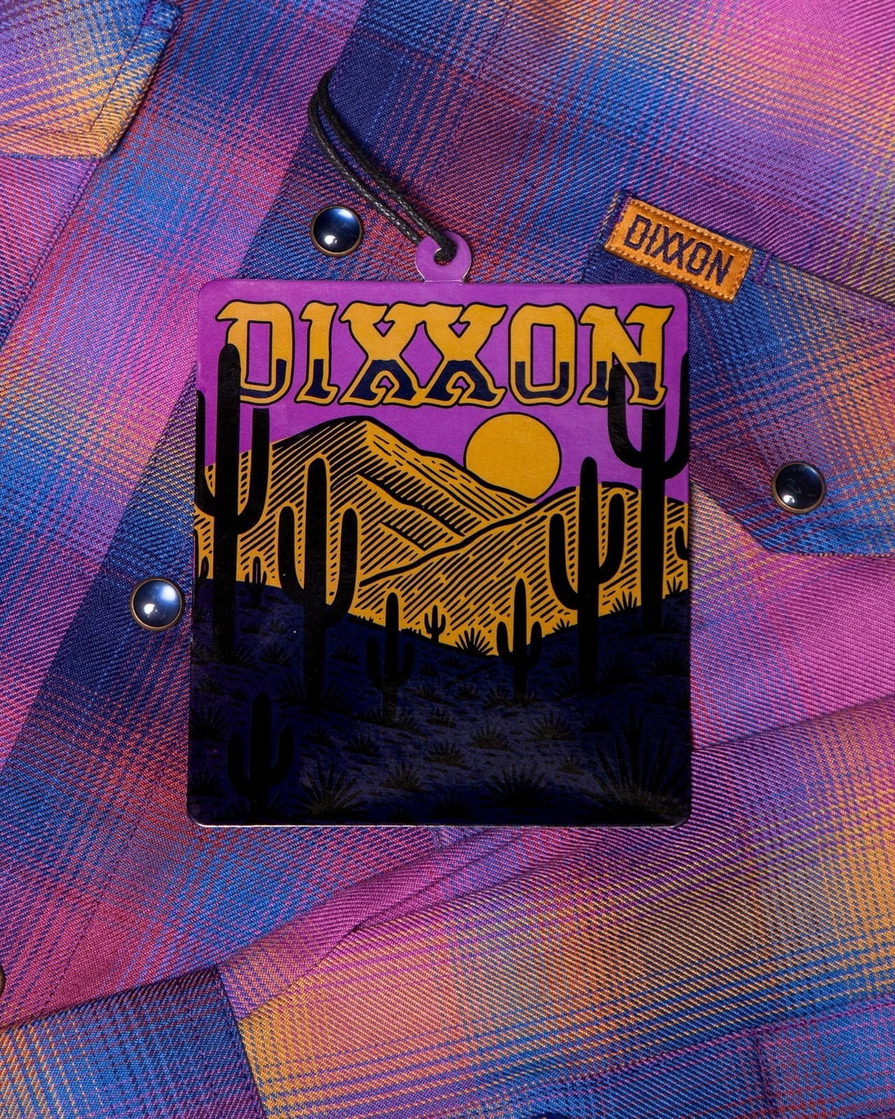 Dixxon Flannel “Desert Mornings” Men’s 2XL XXL Plaid Snap Button Shirt SOLD OUT