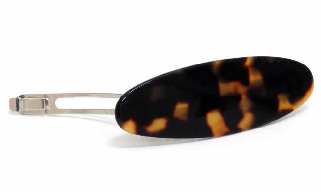 Speert Authentic Hand Made Swiss European Barrette Style 784 Tortoise Brown Gold