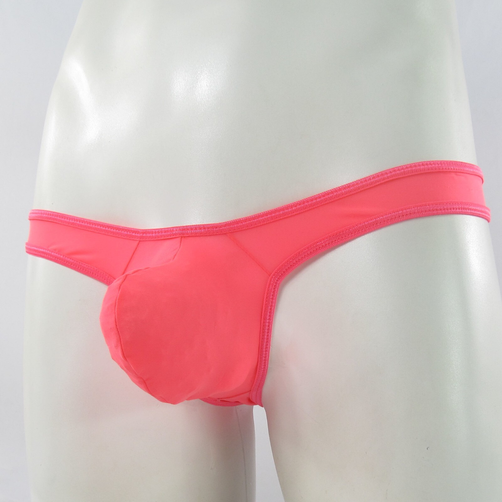 K803 G8032 Grape Smugglers Thong Contoured Pouch Silky Soft Underwear Wide waist