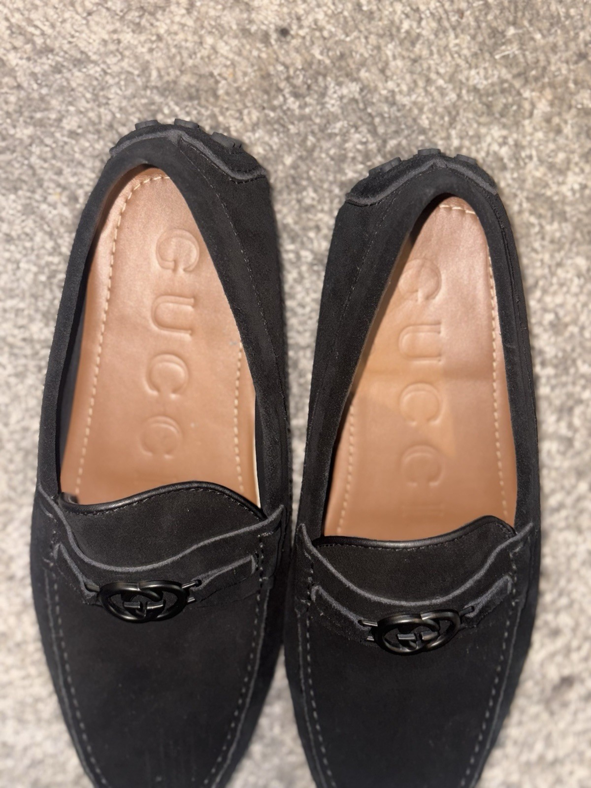 Authentic Gucci GG Loafers Worn Once to Prom Excellent Condition Size 9