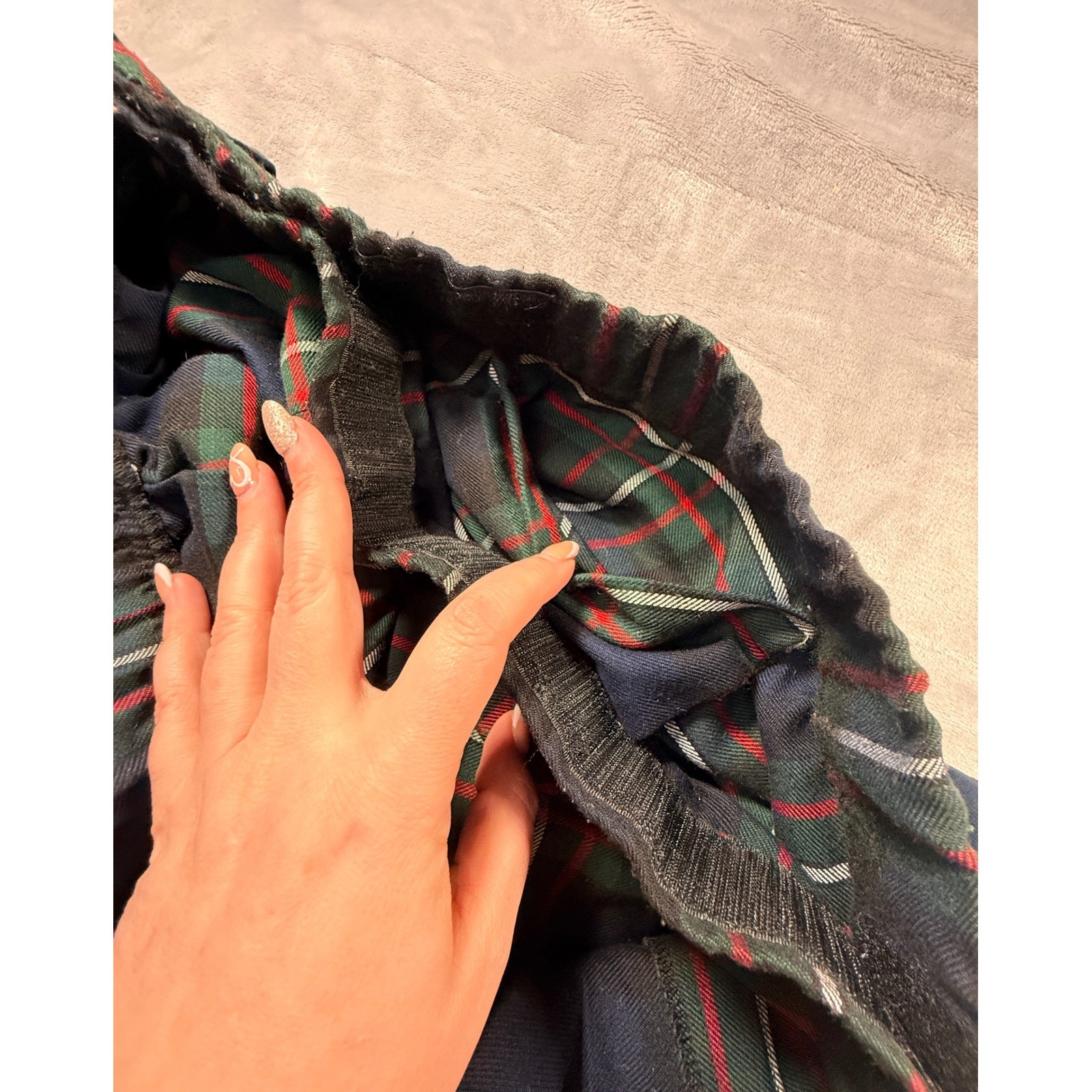 Sport Kilt Mens XXL Green Plaid Highland Games Kilt with Leather Buckles