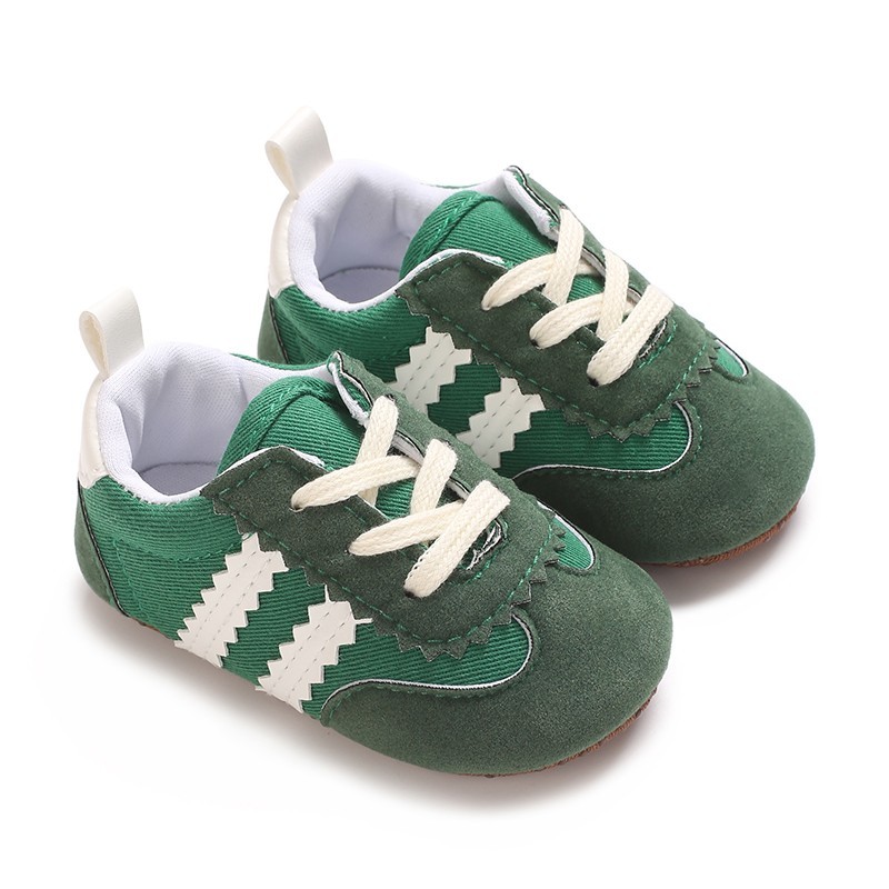 Baby Infant Classic Canvas Baby Shoes Boy Girl Soft Sole Size 1 & 3(0-18 Months)