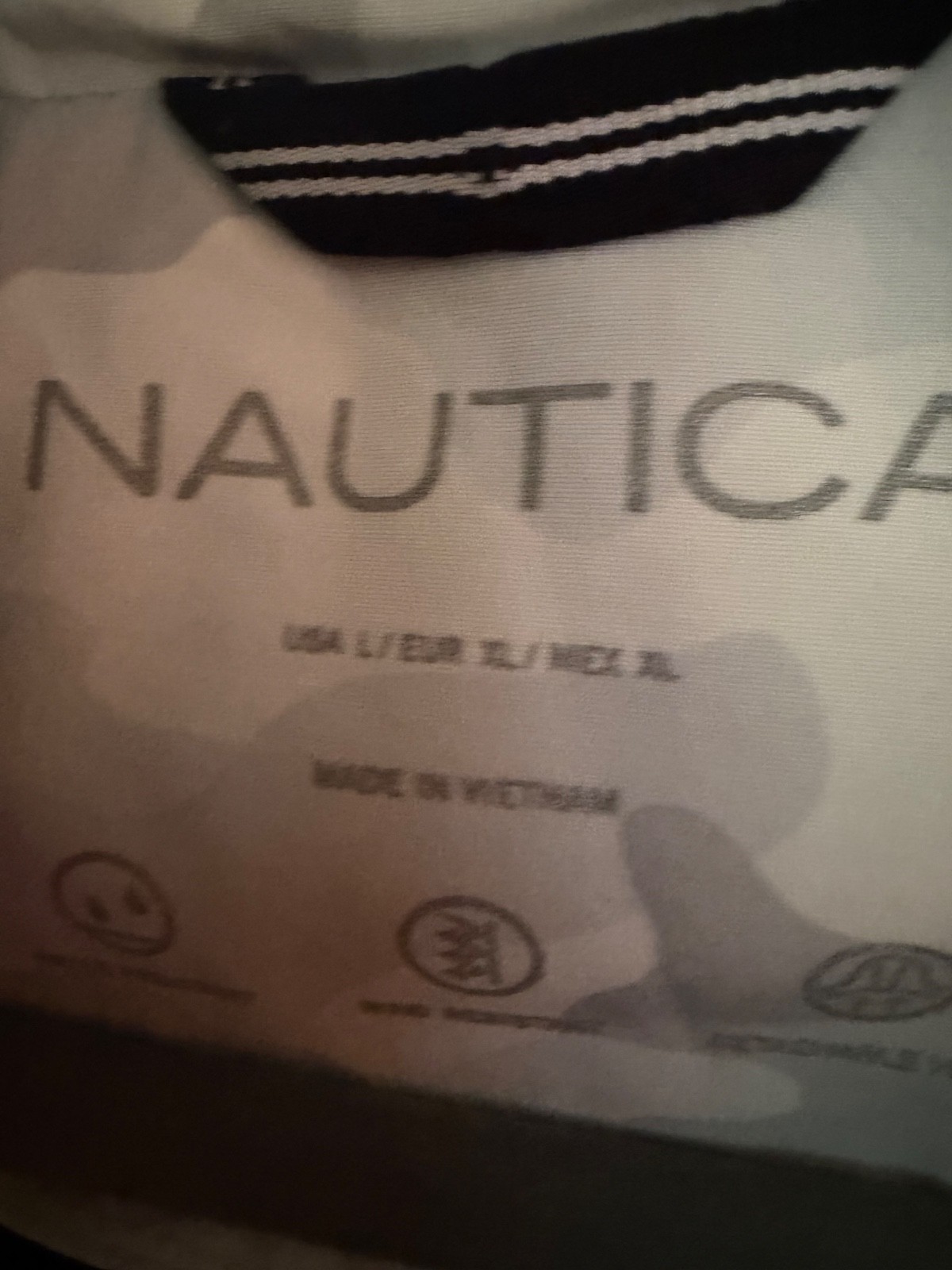 nautica white winter coat