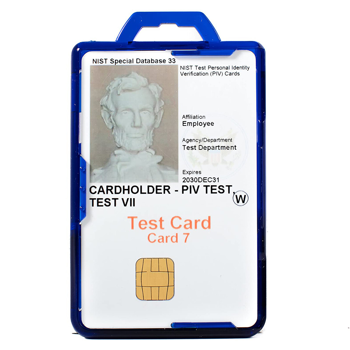 Identity Stronghold Duolite – RFID Blocking ID Badge Holder – Secure 2 Sided USA