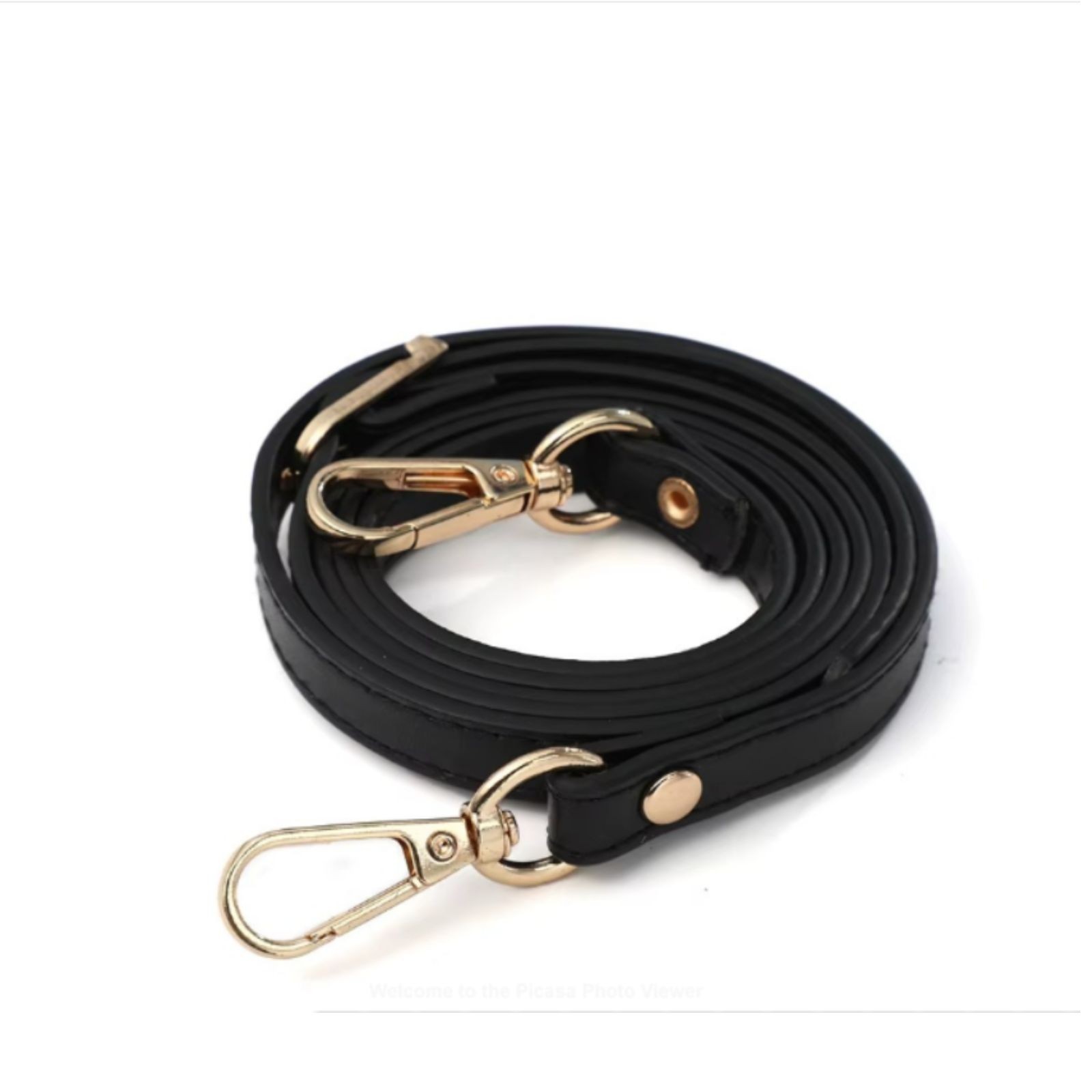 Handbag Replacement Shoulder Strap PU Leather Adjustable Crossbody Purse Handles