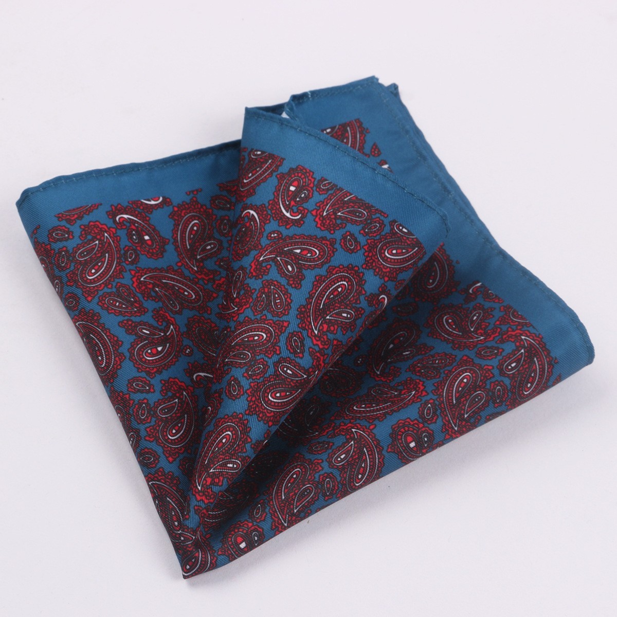 Vintage Handkerchief Paisley Pocket Square Men’s Chest Business Suit Accessories