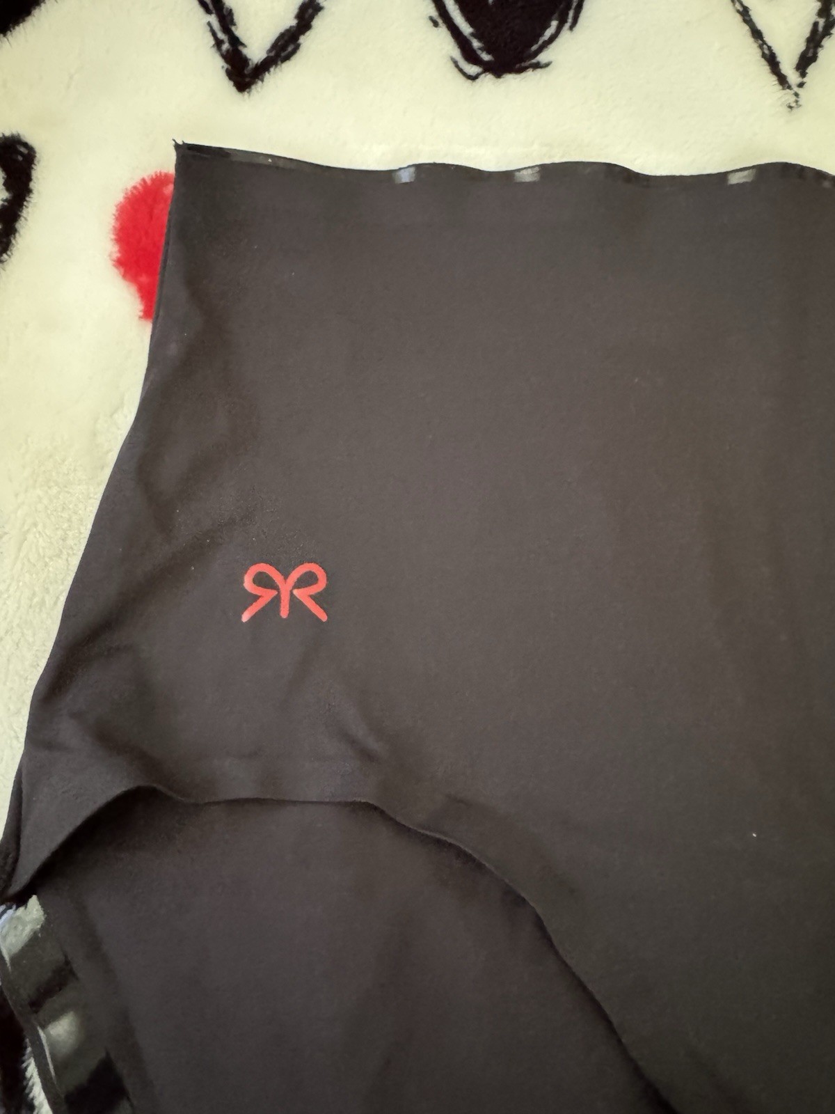 Ruby Ribbon Sleek Shape Panty Black Size L NWOT
