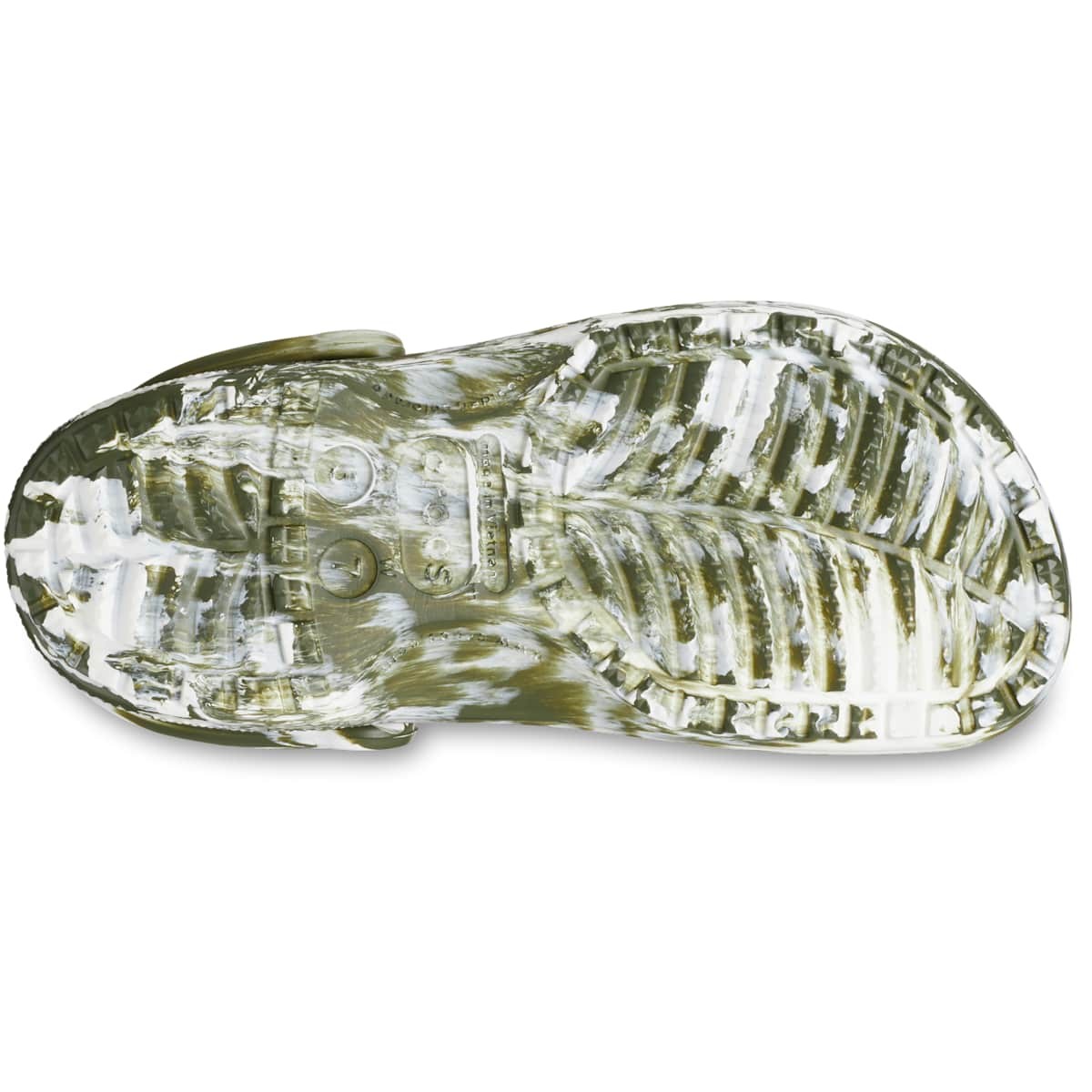 Crocs Baya Marbled Clog – Slip-On, Waterproof, Lightweight, Pivot Heel Strap