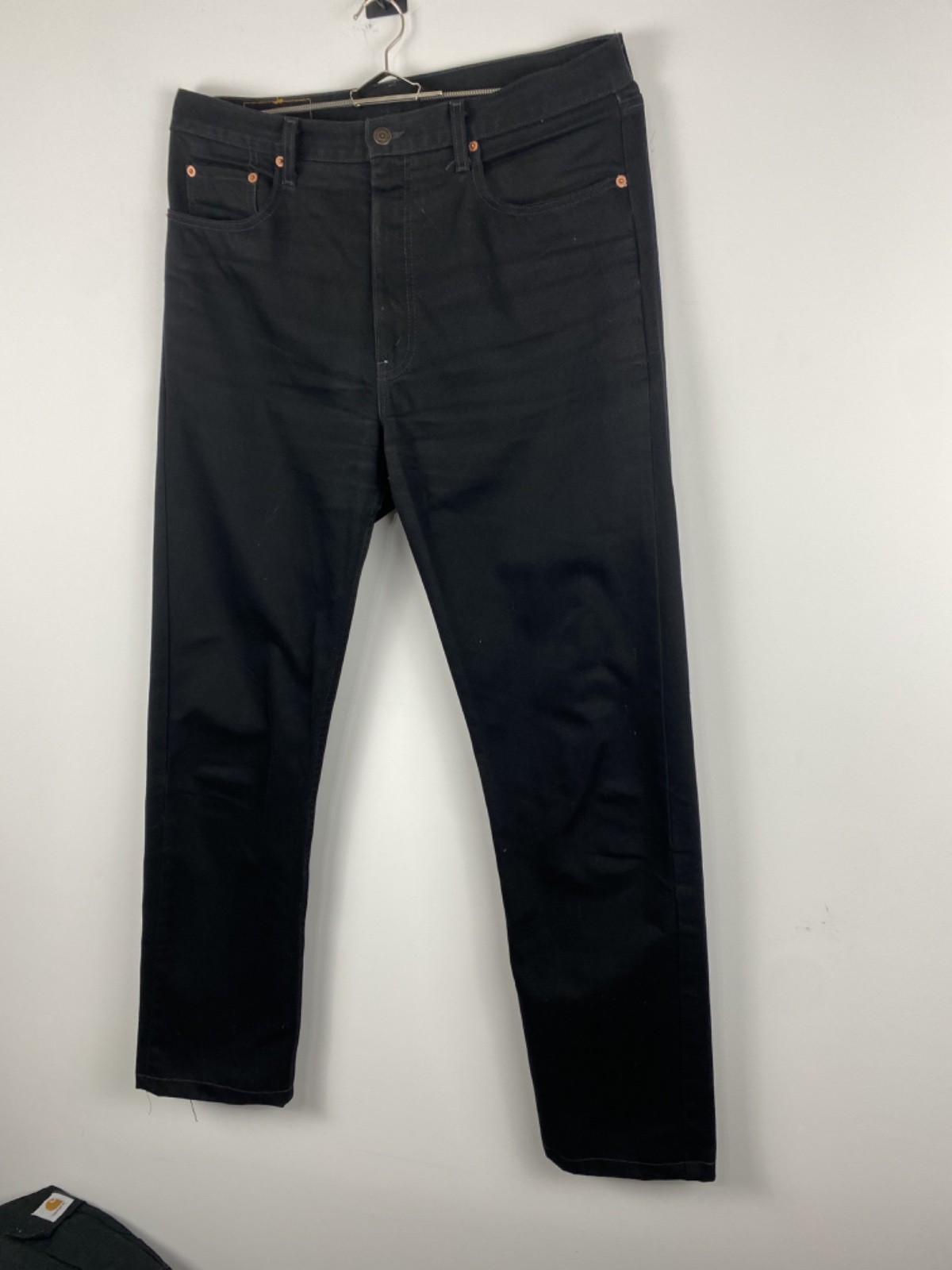 Levi’s 615 Orange Tab Black Jeans W36 L36 Made in USA Vintage Y2K