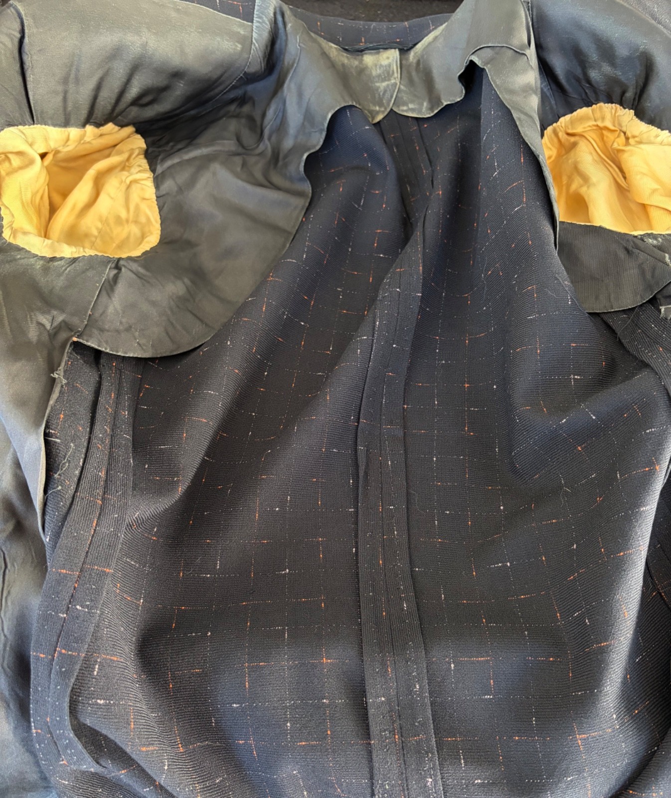 Vintage 50s Flecked Wool Sport Coat Atomic Age Mid Century Mad Men Blazer 42-44R