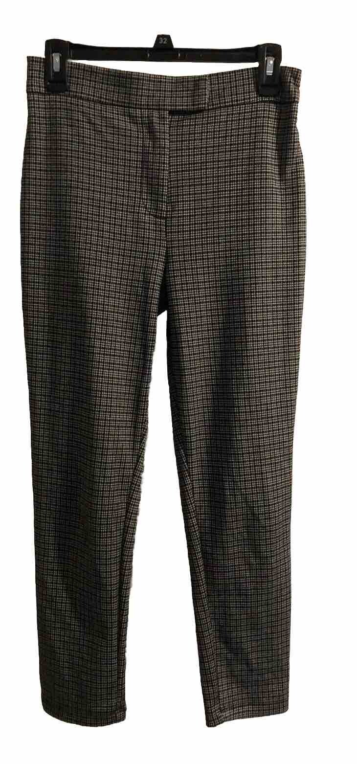 wild fable size S small checkered black and white straight leg slacks Pants