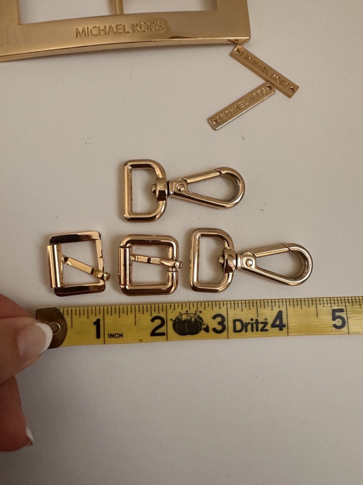 Michael Kors Authentic Gold Tone Hardware Replacement Parts