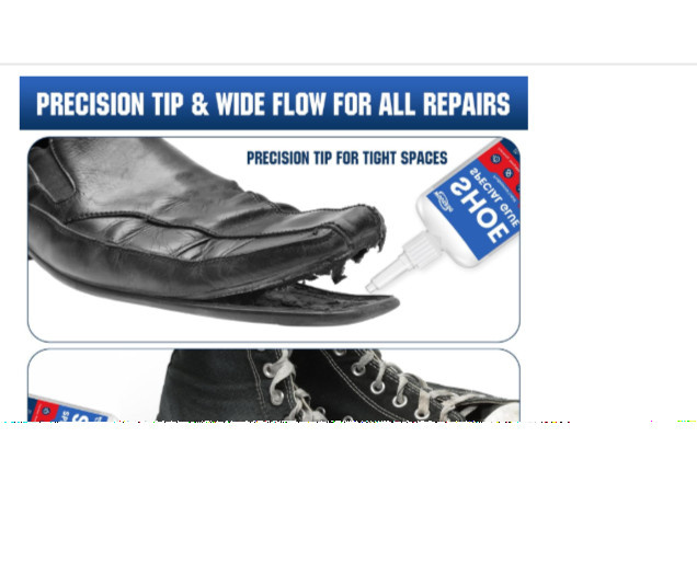 Shoe Glue 30g – Quick Dry Strong Adhesive for Shoe Repair, Boots, Sneakers, Heel