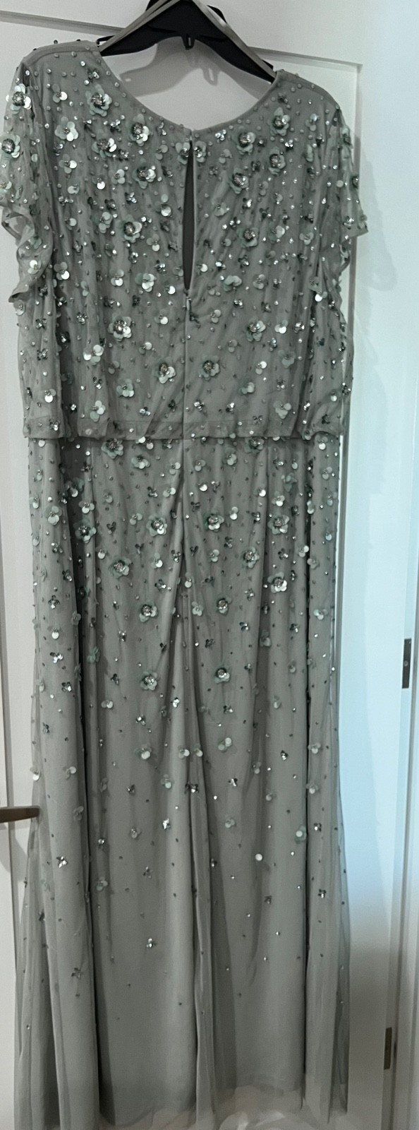 adrianna papell Mint Green dress size 20w maxi