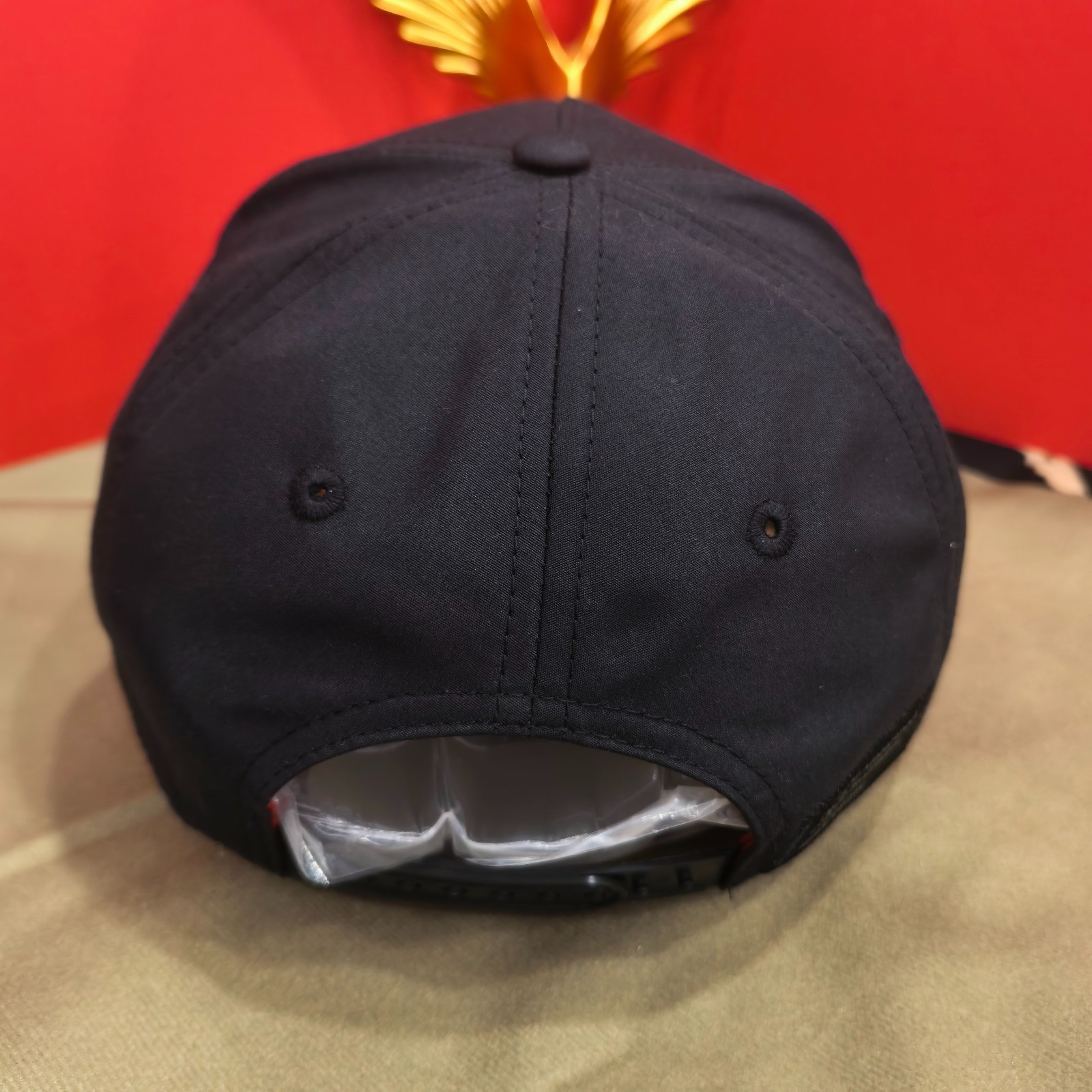 Porsche x Puma Breathable Sports Baseball Cap Black Adjustable