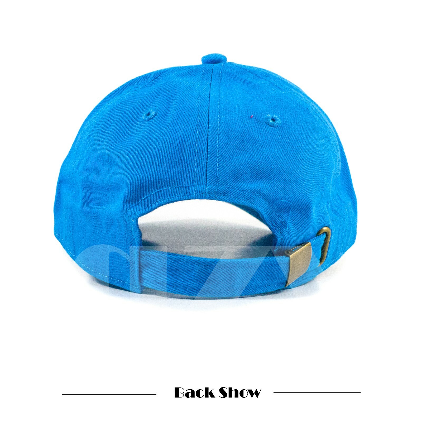 Polo Style Adjustable Plain Solid Washed Cotton Hat Baseball Ball Dad Cap Mens