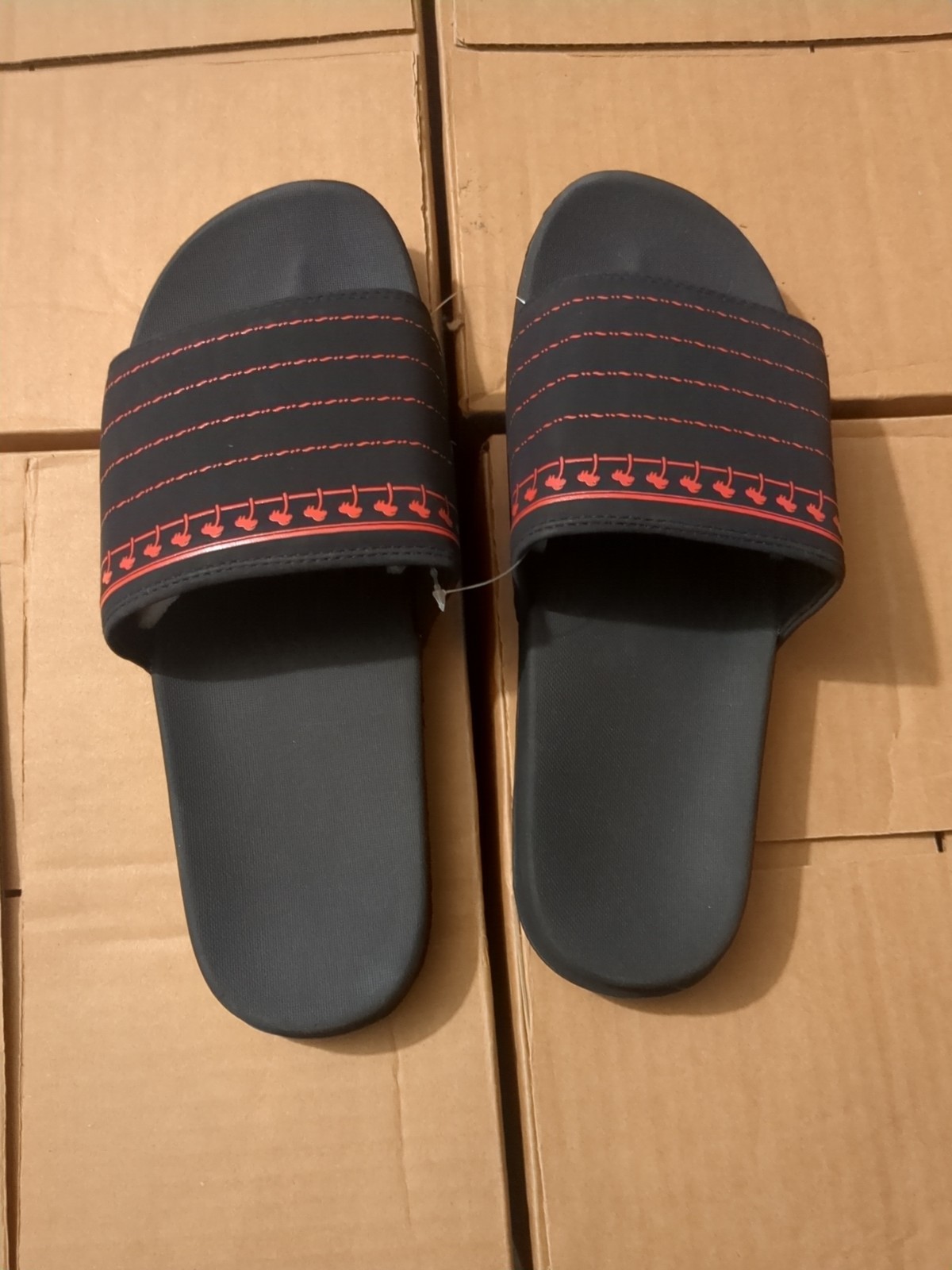 In-N-Out Burger 🌴 Drink Cup Slides Palm Tree LTD Edition BLK/RED Men’s Size 12