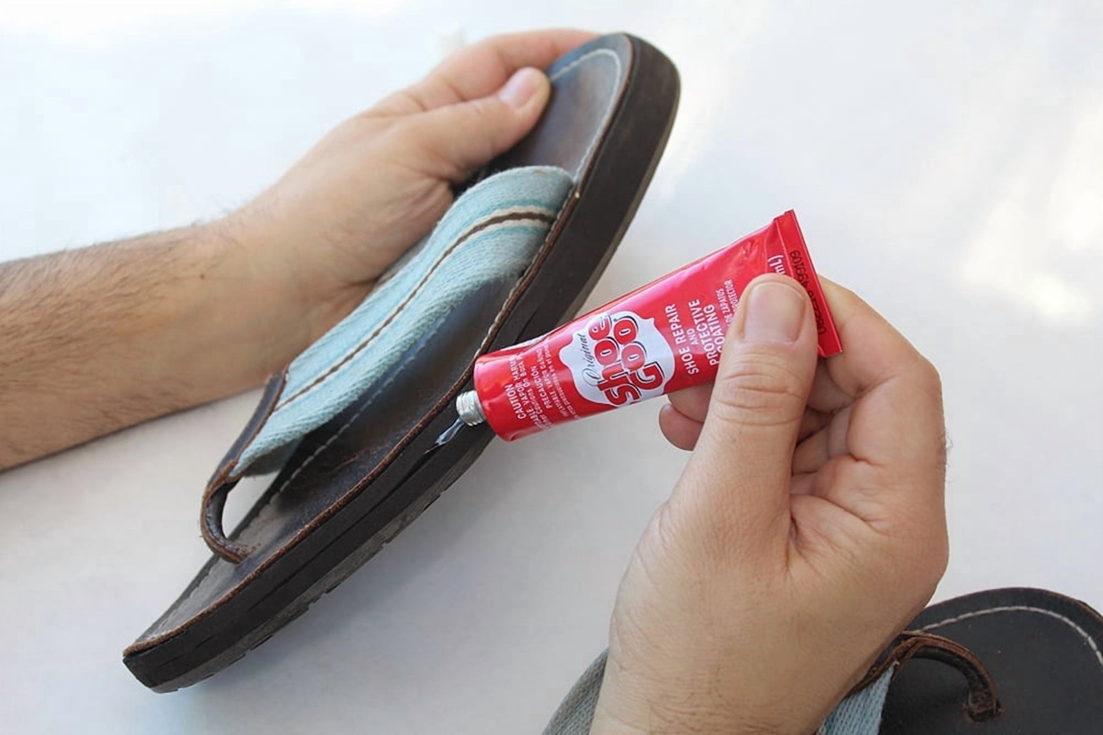Shoe Goo Adhesive Glue, Shoe Repair, Clear, 110010, 3.7 fl. oz.