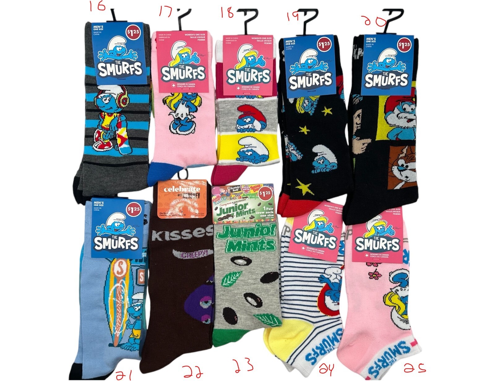 Odd Sox Misc. Theme Fun Socks – Multiple Choices – You Pick!!