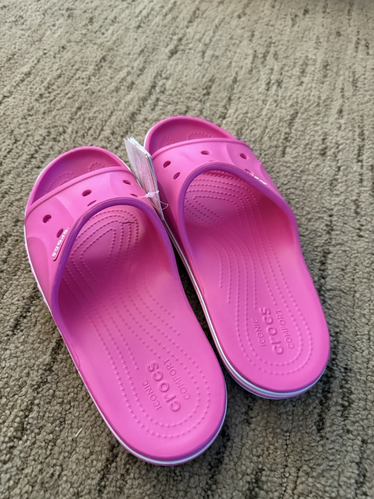 Unisex Crocs Bayaband Slides Sandals Men 5 Women 7
