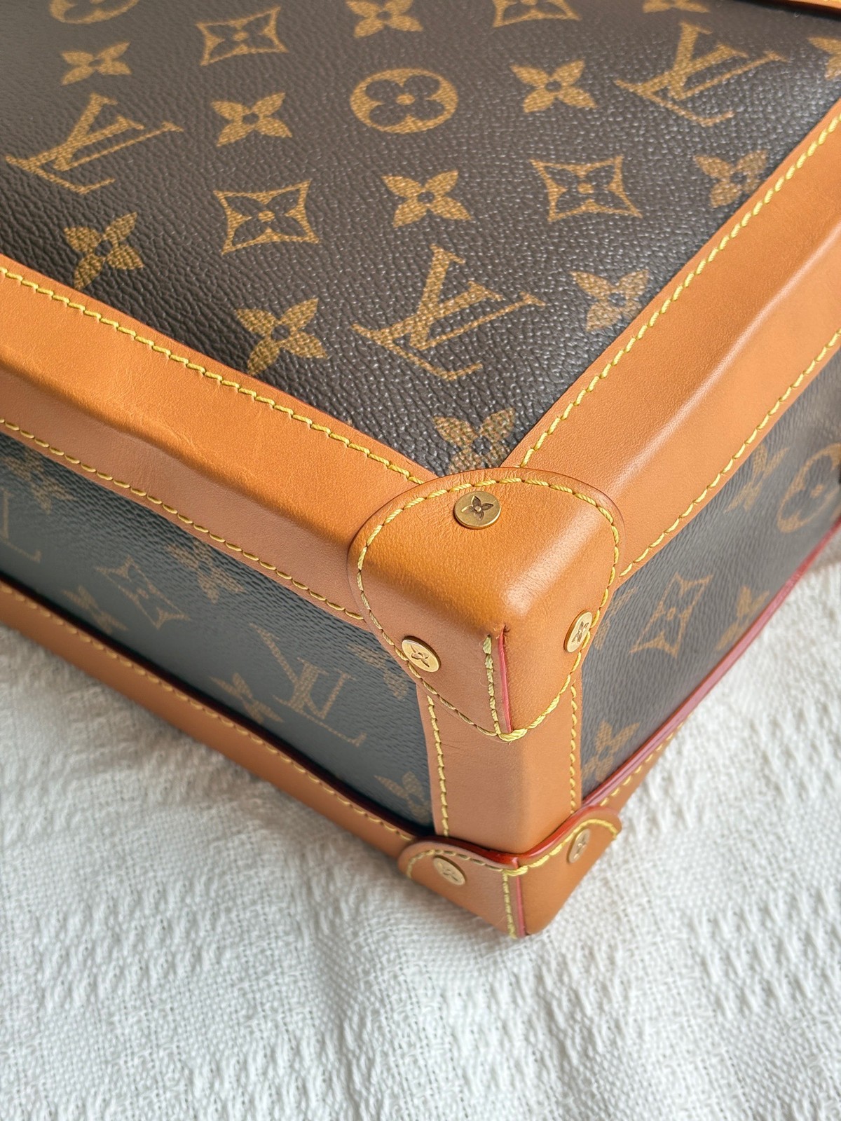 Louis Vuitton Pre-Owned Authentic Box Clutch Free Tracked Shipping