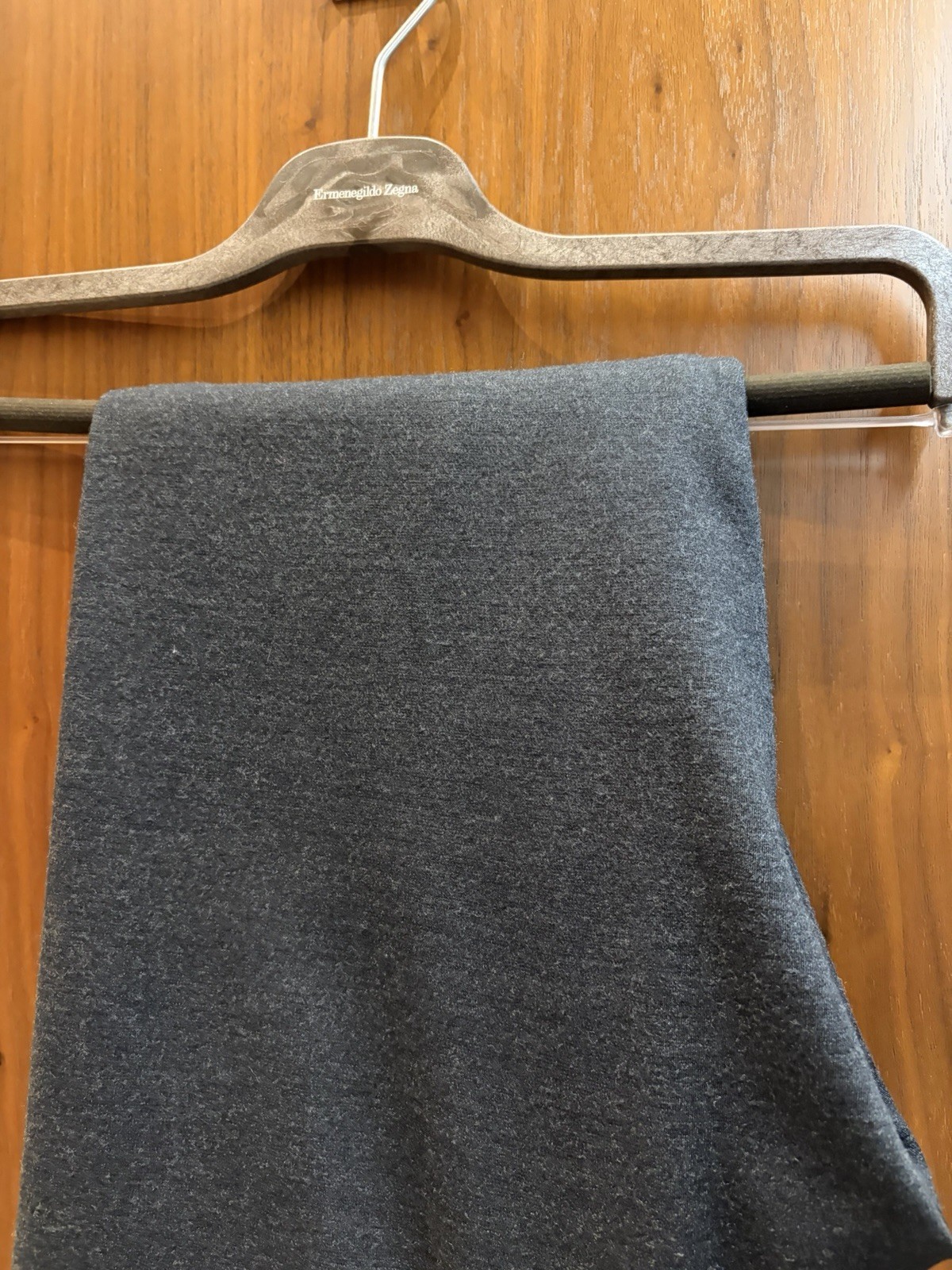 **Zegna Mens Luxury Grey Wool Drawstring Sweatpants. SZ S/48 WOW $1050 Retail
