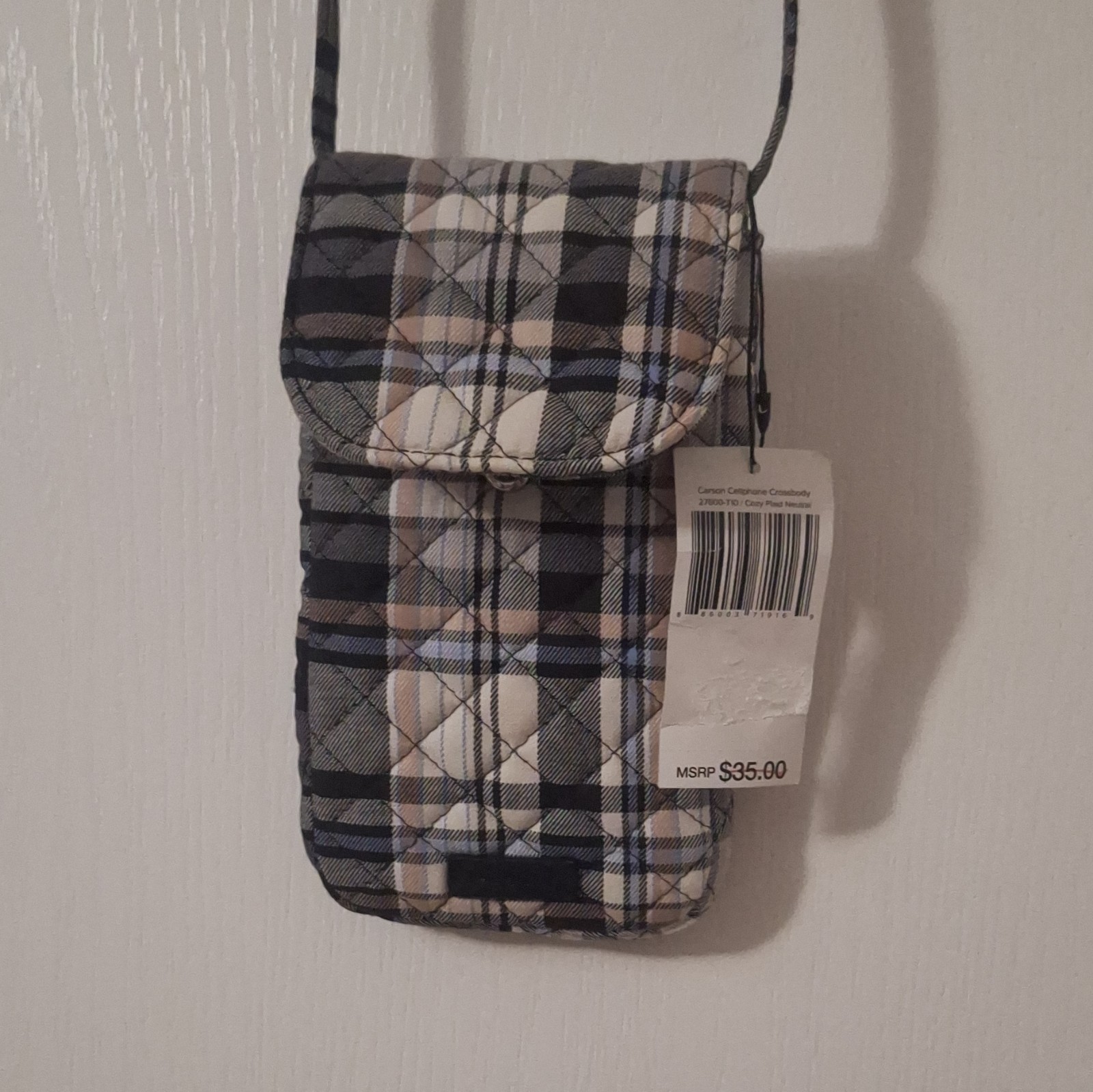 Vera Bradley Cotton Quilted Phone/Card Holder