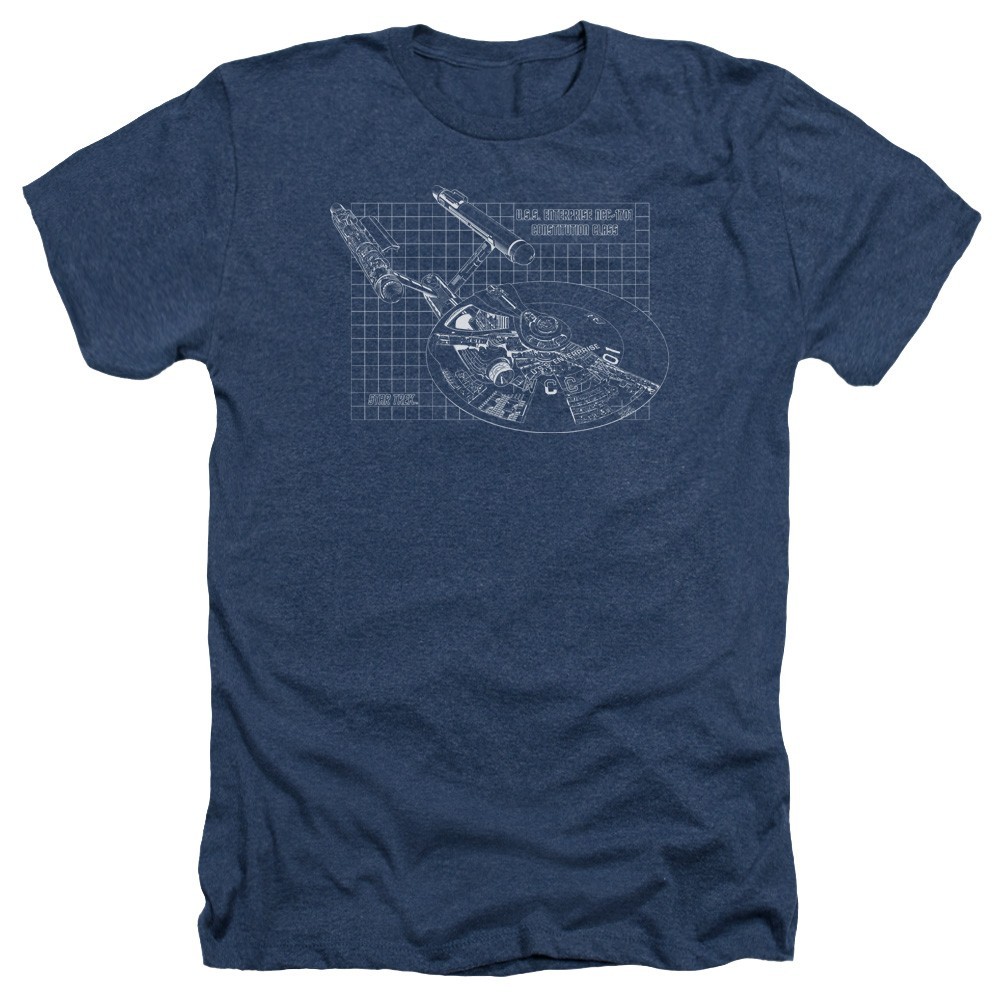 Star Trek Enterprise Prints T-Shirt Men’s S-5XL Officially Licensed Tee