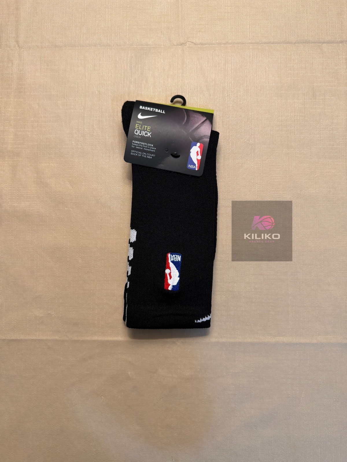 Nike NBA AUTHENTICS – Elite Quick Socks – All Colors – Crew Length ,Large