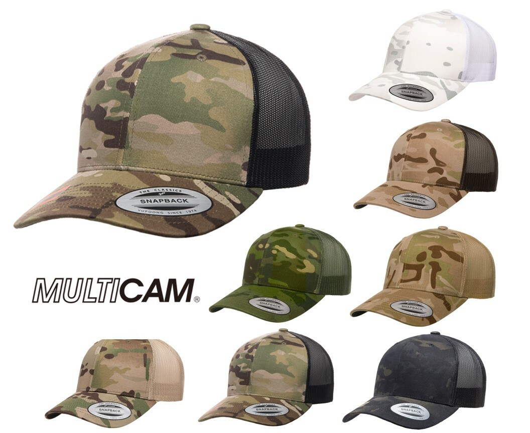 YUPOONG Classic Retro TRUCKER Cotton Mesh Cap SNAPBACK Adjustable Hat New!