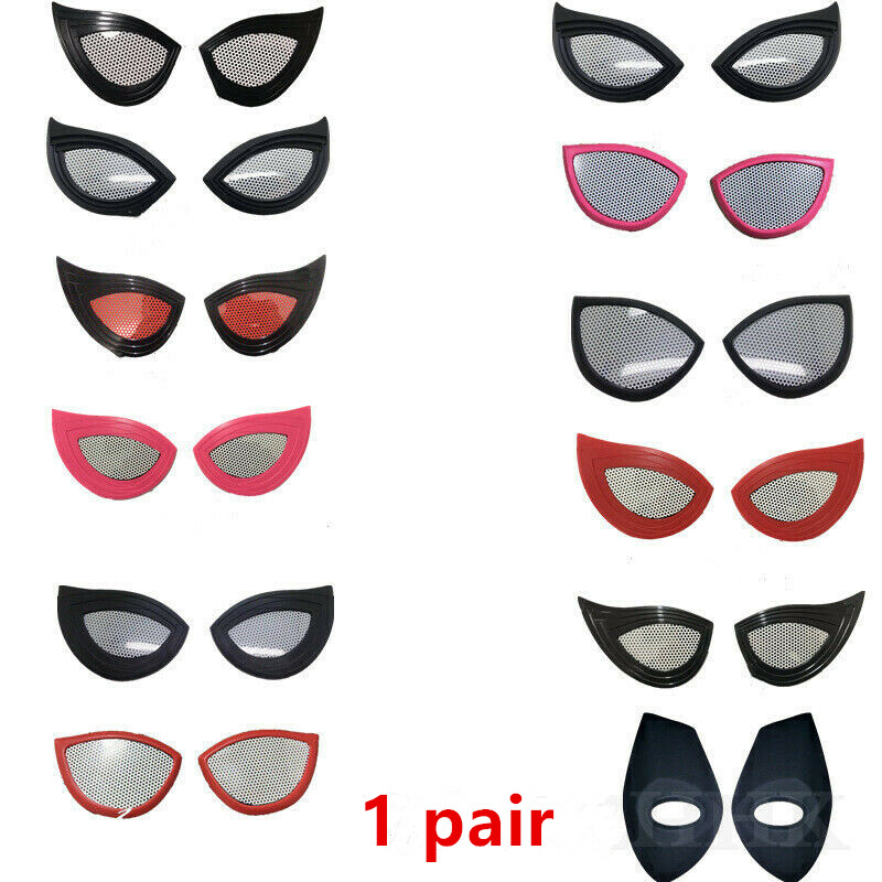 1 Pair Spiderman Lenses Spider Lens Eye Mask Cosplay Costume Props Halloween New