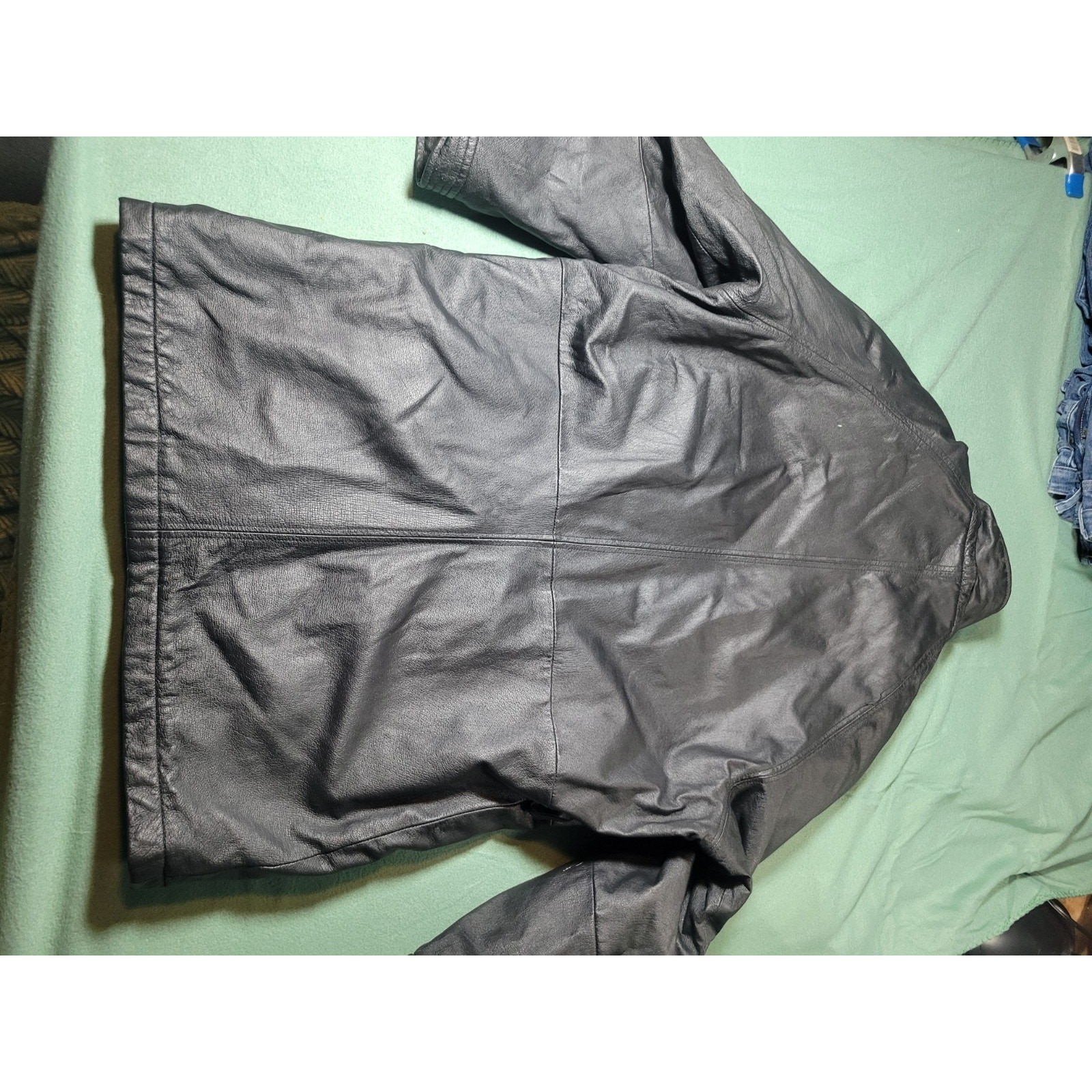 Women’s Wilsons Black Leather Jacket Size L