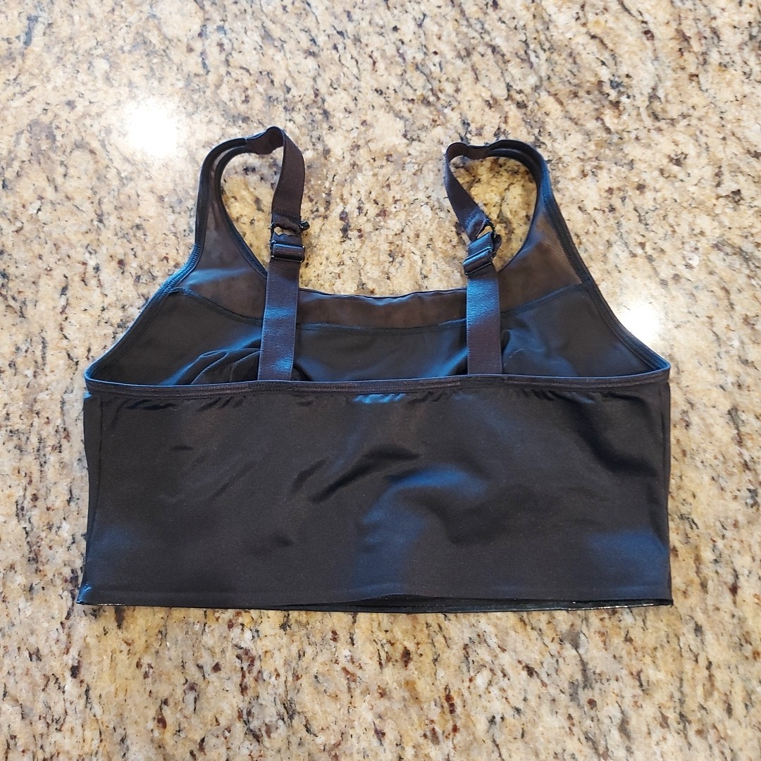 RUBY RIBBON Bra Size 34 Black Wireless Comfortable Lace Demiette Style 3043