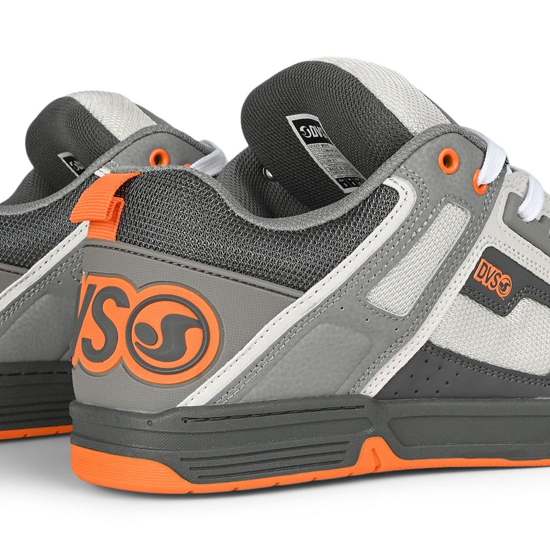 DVS Comanche Skate Shoes – Charcoal/Grey/Orange