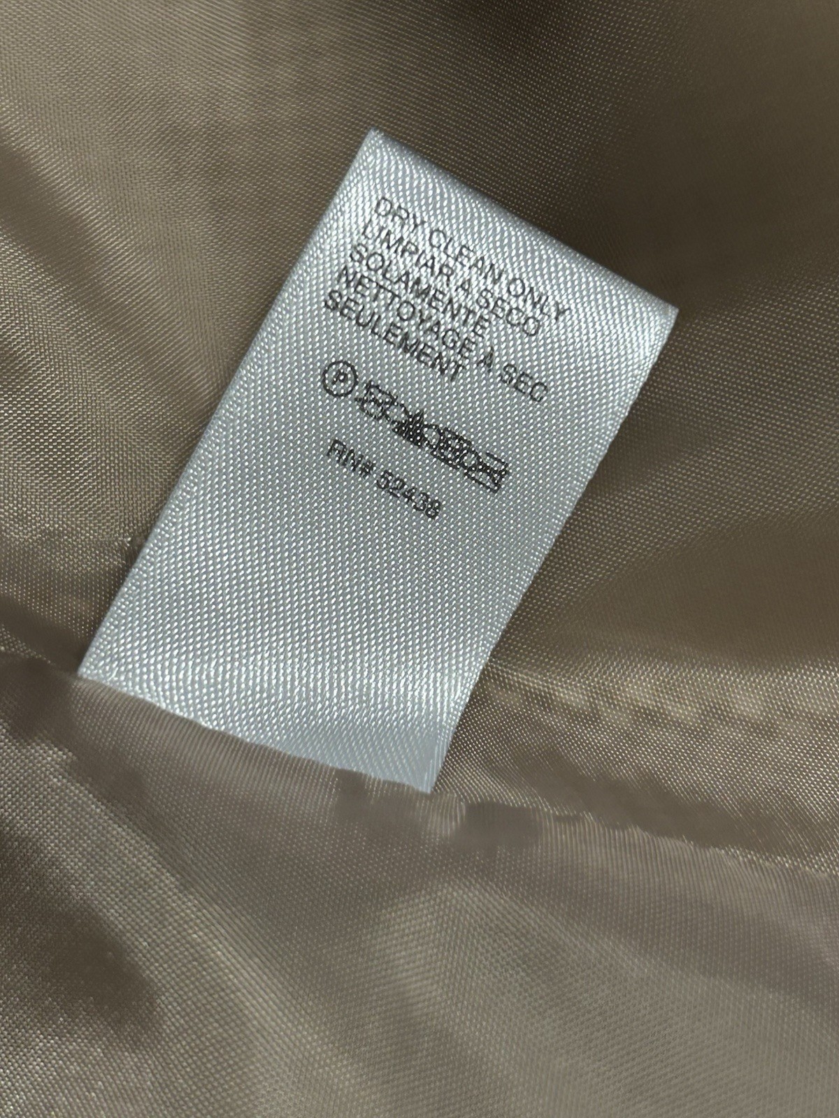 JH Collectables Suite Size 16 – Beige & White Plaid 2 Pc Jacket & Skirt