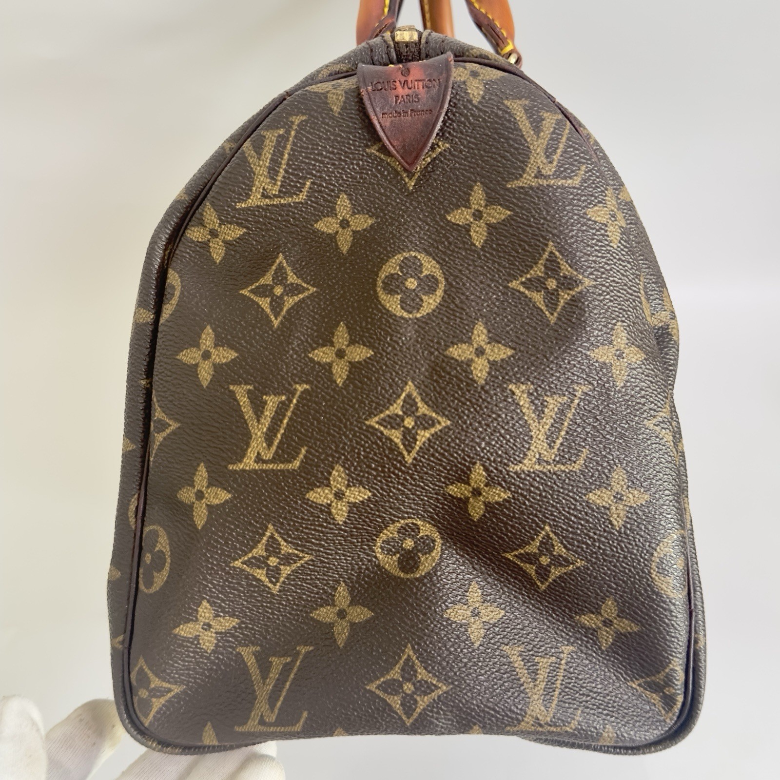 LOUIS VUITTON Speedy 30 M41526 Handbag Boston bag Monogram Brown Women’s Auth