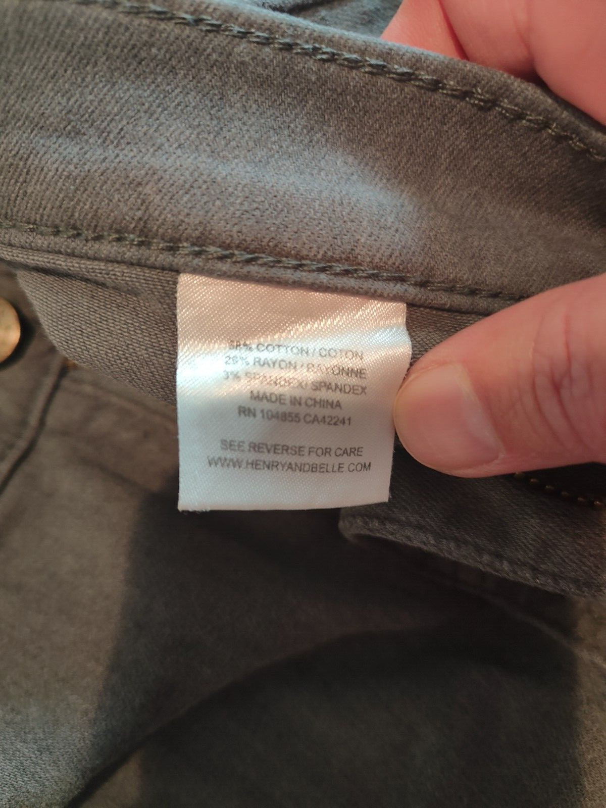 LILA RYAN Women’s Jeans Size 28 Dark Gray Returns Accepted Measurements On Pics