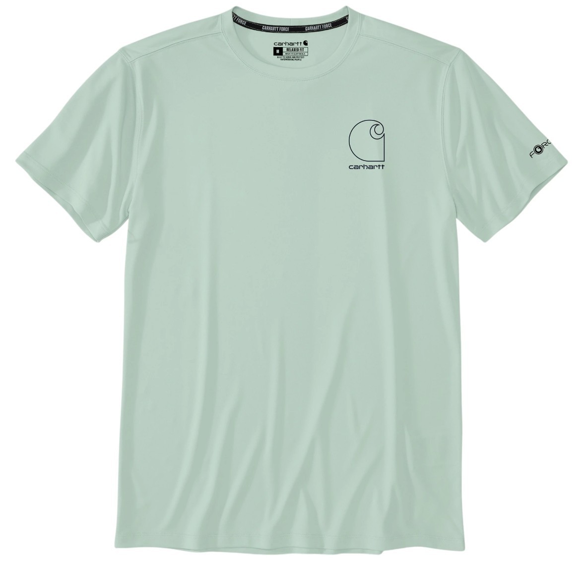 Carhartt Men’s Force Sun Defender Relaxed Fit Short Sleeve T-Shirt Big Sky NEW