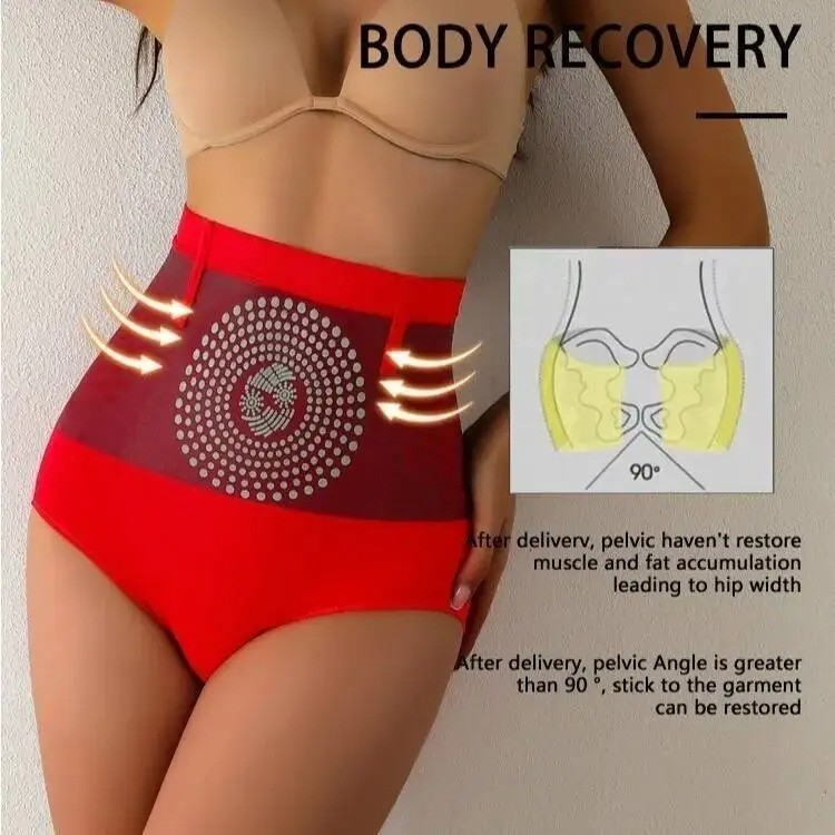 Fat Burning Yoga Pants 4 in 1 Micro Particle Sculpting Shorts Shaping Underwear