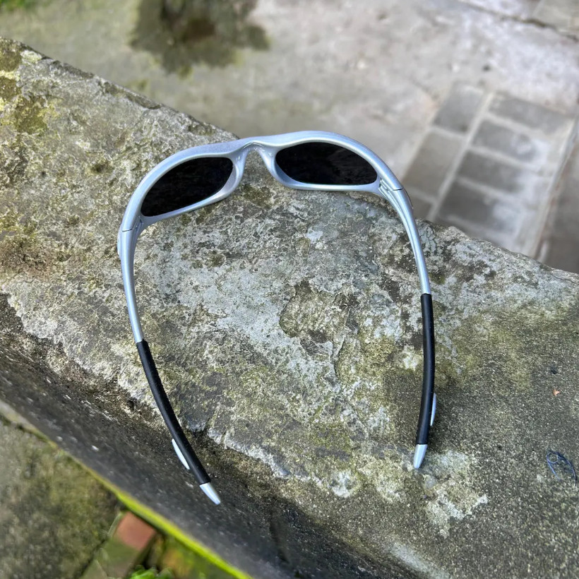 Vintage Oakley Minute Sunglasses Sliver Frame Sliver Lenses Y2K Gorpcore