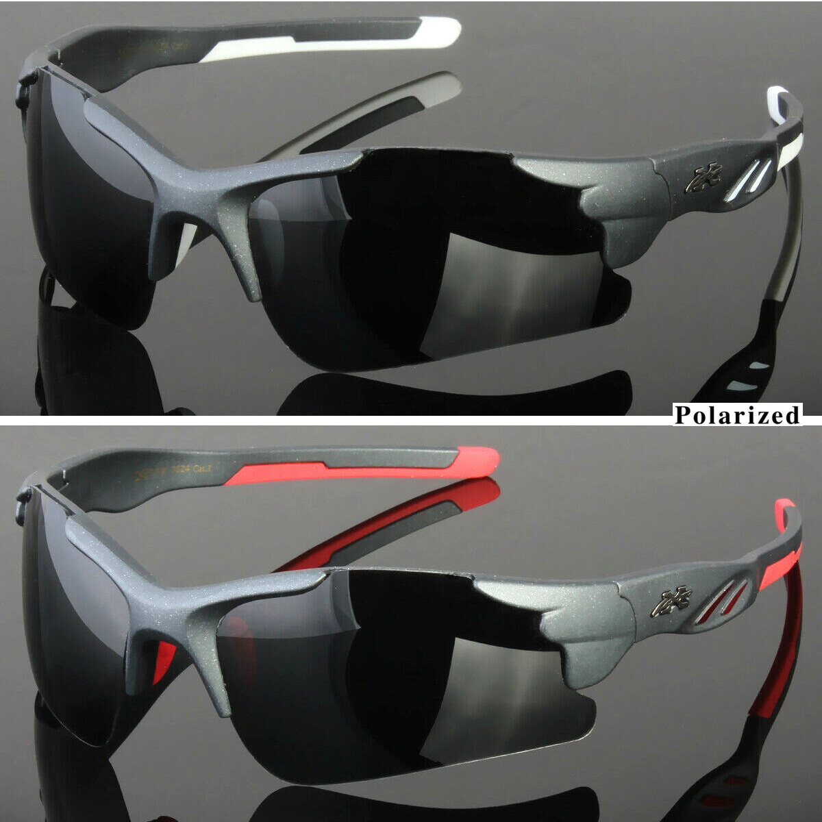 Polarized Sunglasses Men Sport Running Fishing Golfing Driving Glasses USA WRAP