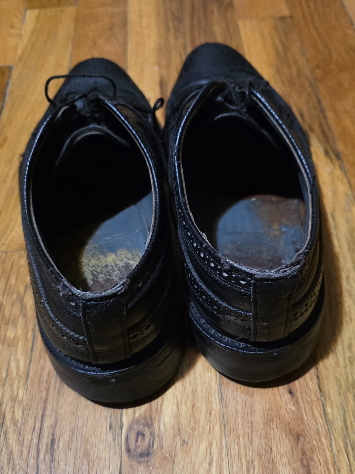 Vintage Dexter Pebble Grain Longwings Size 13
