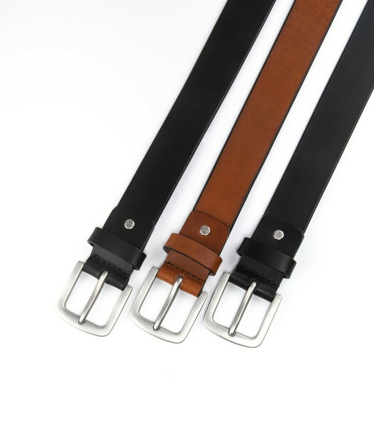 Men’s belts,Full Grain Genuine Leather Casual Dress Jeans Belts for Men