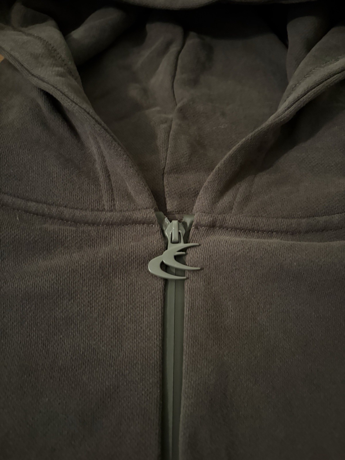 Scuffers Men’s Black Solid Full Zip Hooded Long Sleeve Hoodie Regular M