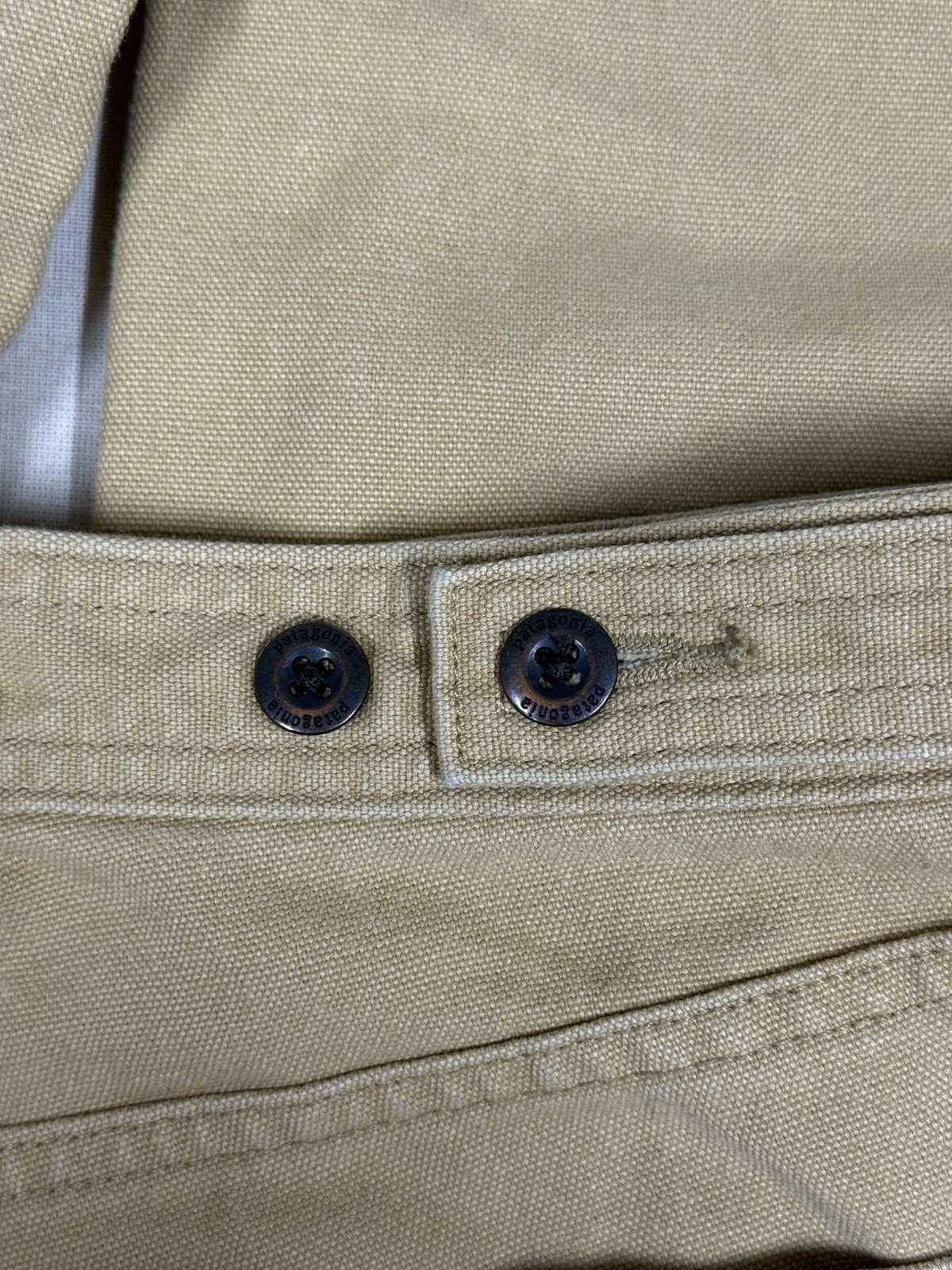 Patagonia All Seasons Hemp Blend Canvas Double Knee Pants Womens Sz 10 KE15