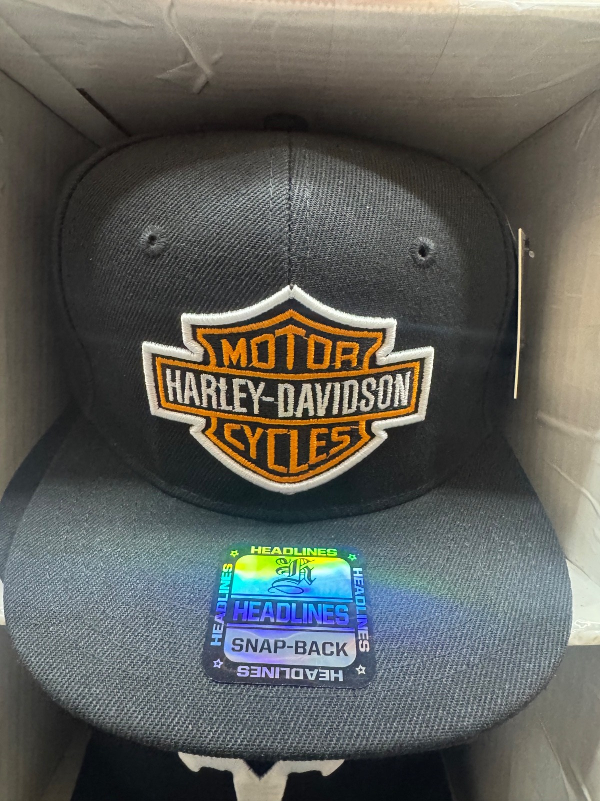 Harley-Davidson SnapBack embroidered logo *NWT* Best Seller – new color
