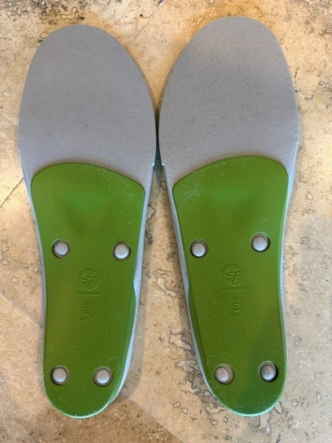Superfeet All Purpose Support High Arch Insoles – Size E – Excellent Condition –