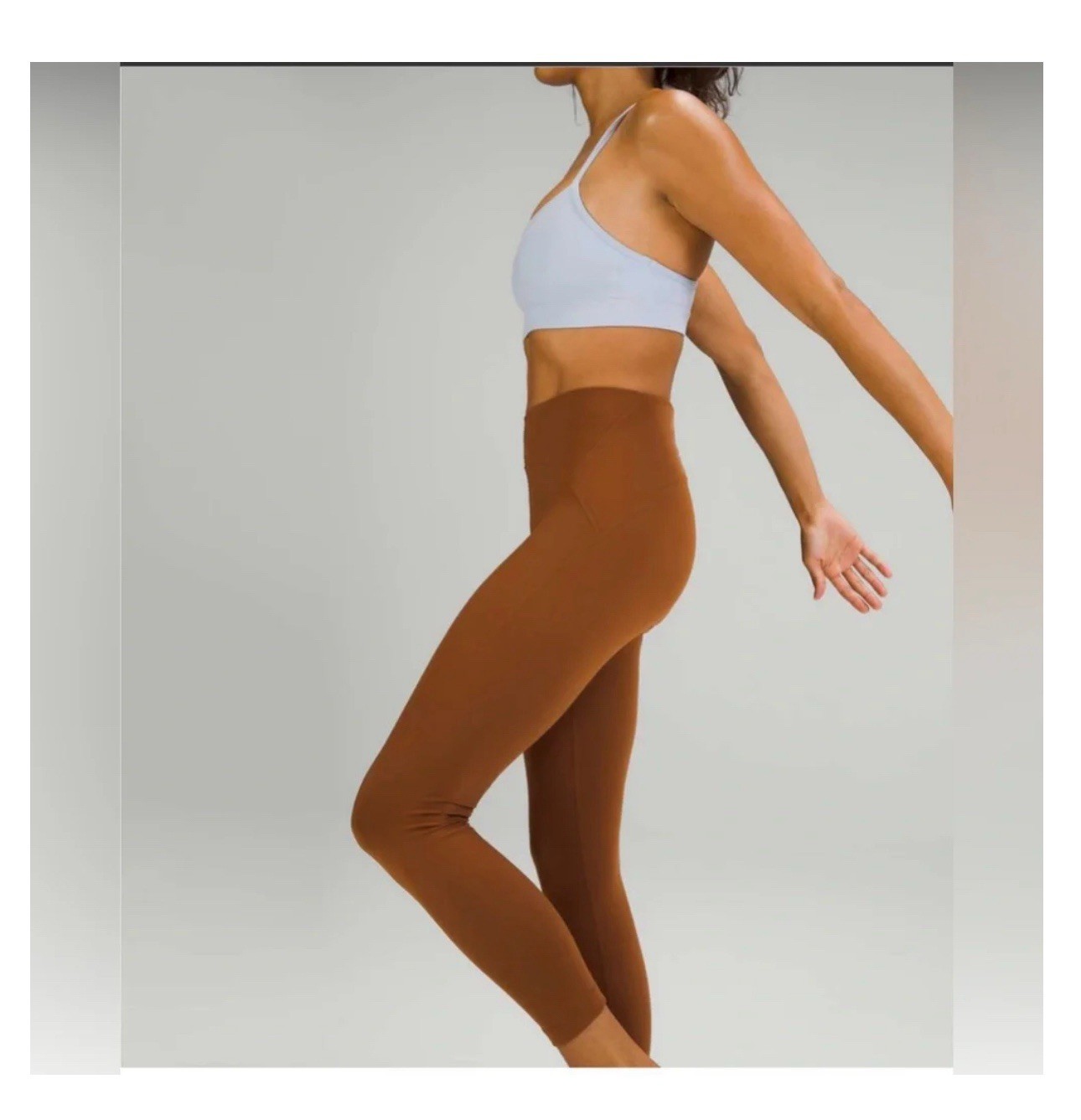 Lululemon Instill High-Rise Tight 25″ Butternut Brown Size 4 Smoothing Support